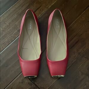 Alfani Women's Red Square-Toe Flats